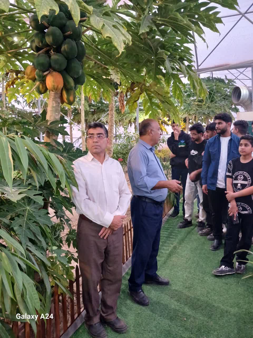 بازدید علمی از مزرعه راشین گنبد